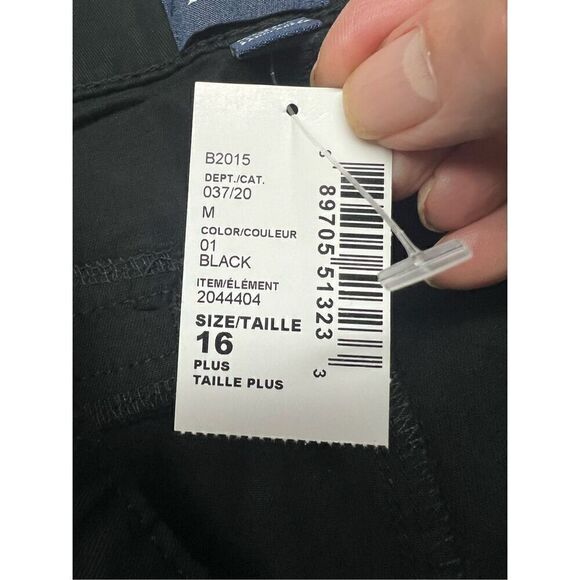 Place Girls Black Schoolwear   Pants Sz 16 NWT - Picture 4 of 6